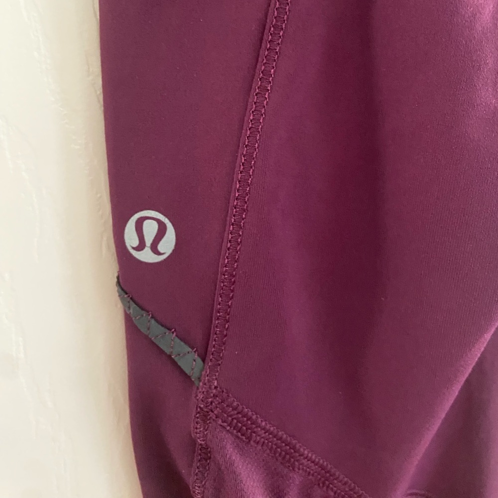 Lululemon Size 6 Women's Cropped Leggings - Multicolor - Picture 4 of 4
